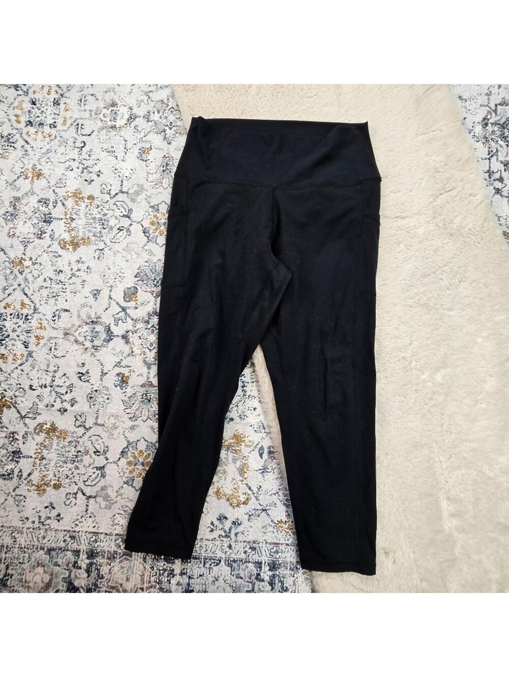 ColorfulKoala Black Women Pocket Legging XL